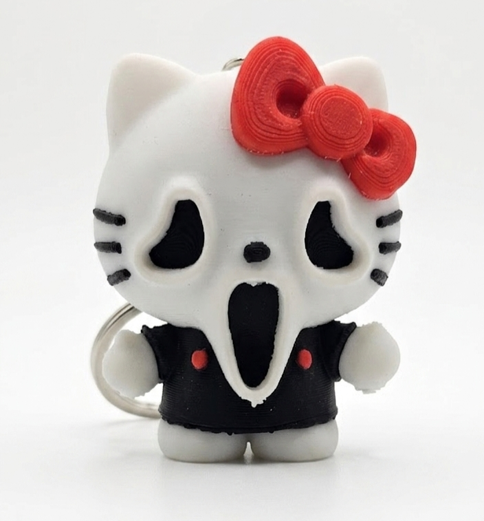 Hello Kitty x Scream Nøglering

 